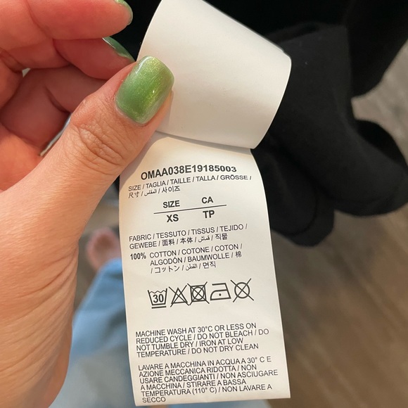 Off White FW 2020 Unfinished T-Shirt (Rare) - Picture 4 of 6